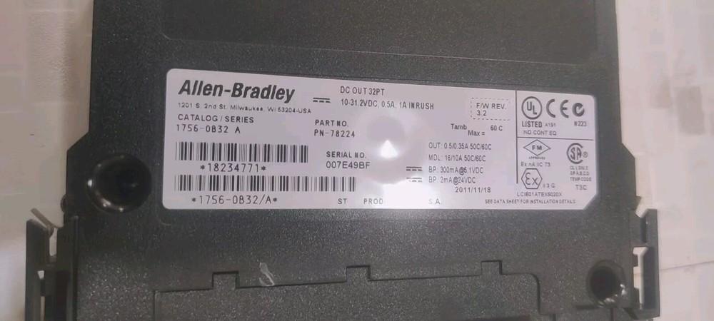 Allen Bradley 1756 OB32 SER A
