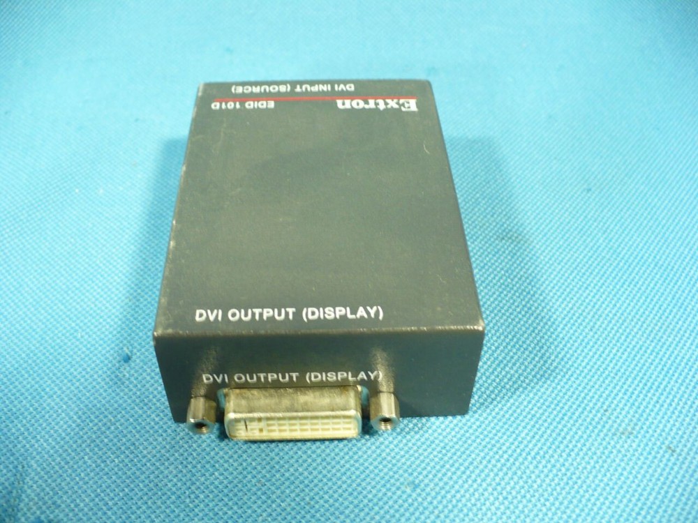 Extron EDID 101D DVI Emulator Minder Input Emulator EDID 101