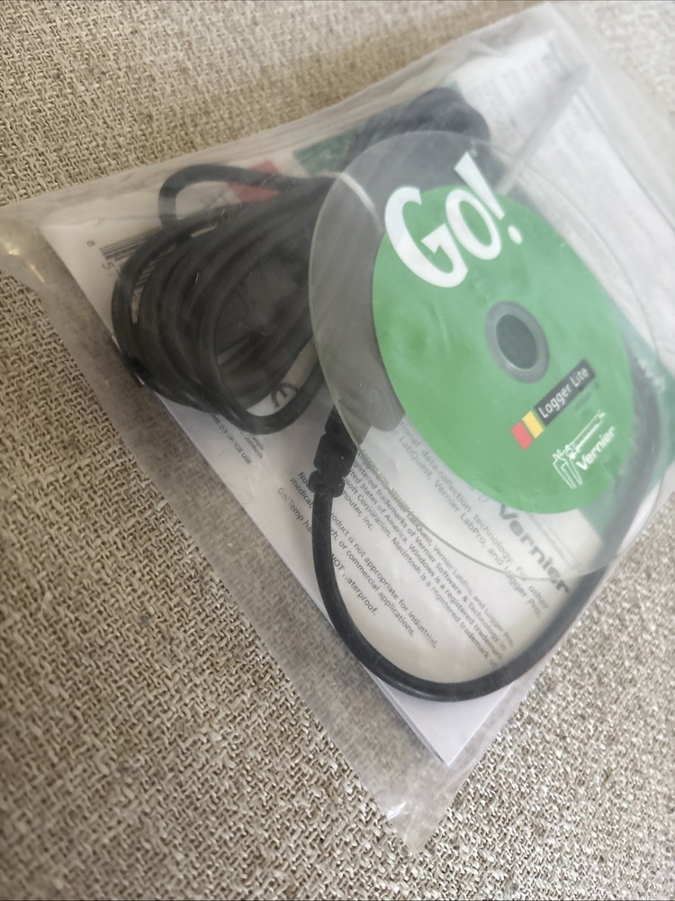 Vernier Go! Temp USB Temperature Sensor Temperature Data Logger