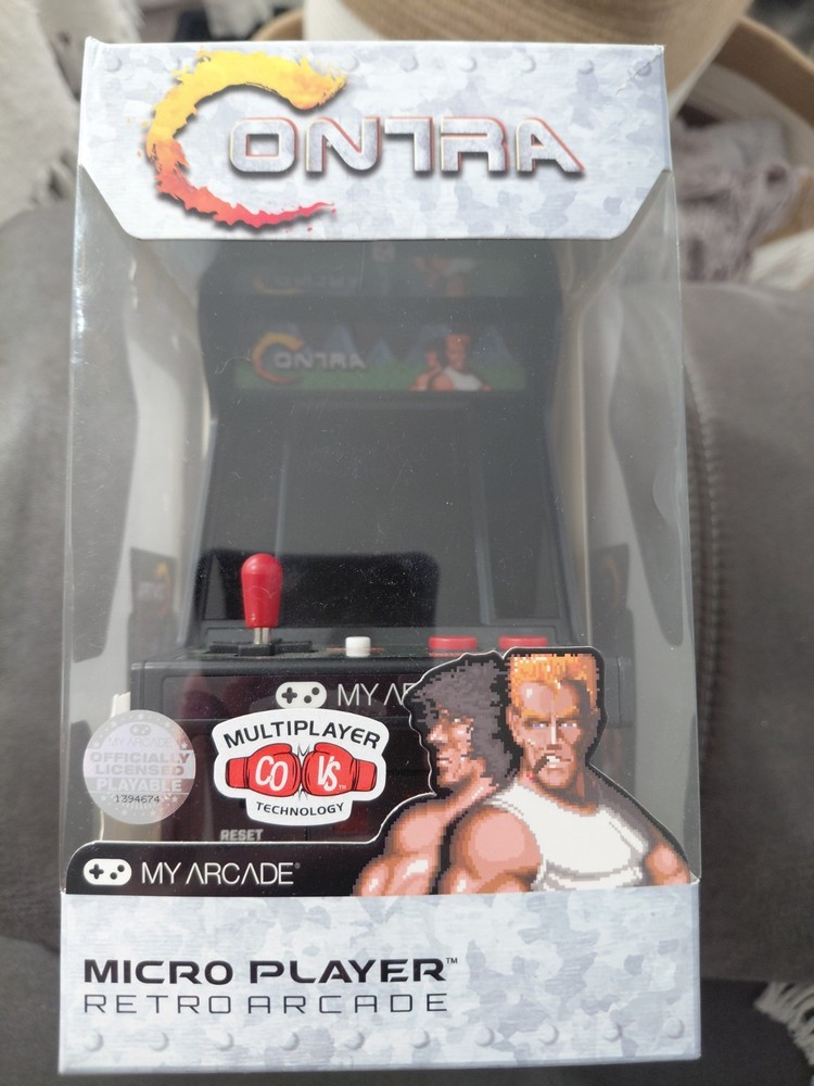 CONTRA Micro Player Retro Arcade Multi-player New In Box