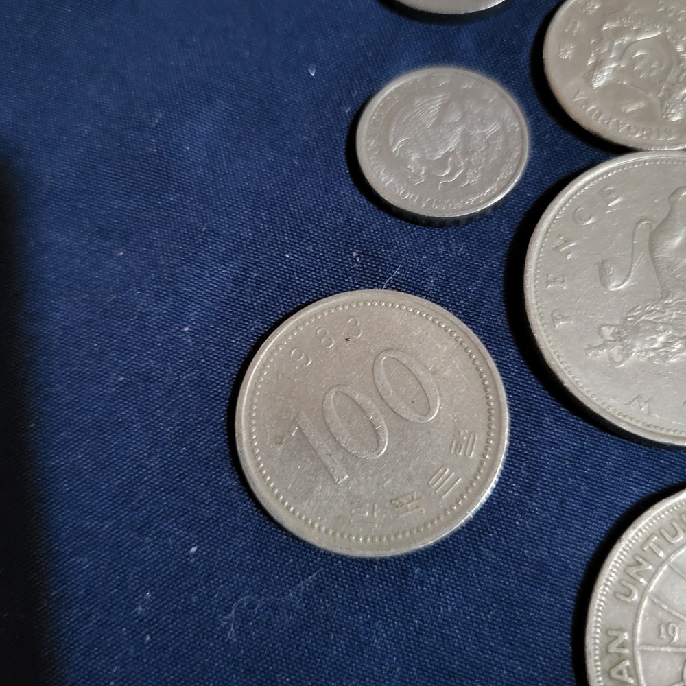 11 Foreign Coins