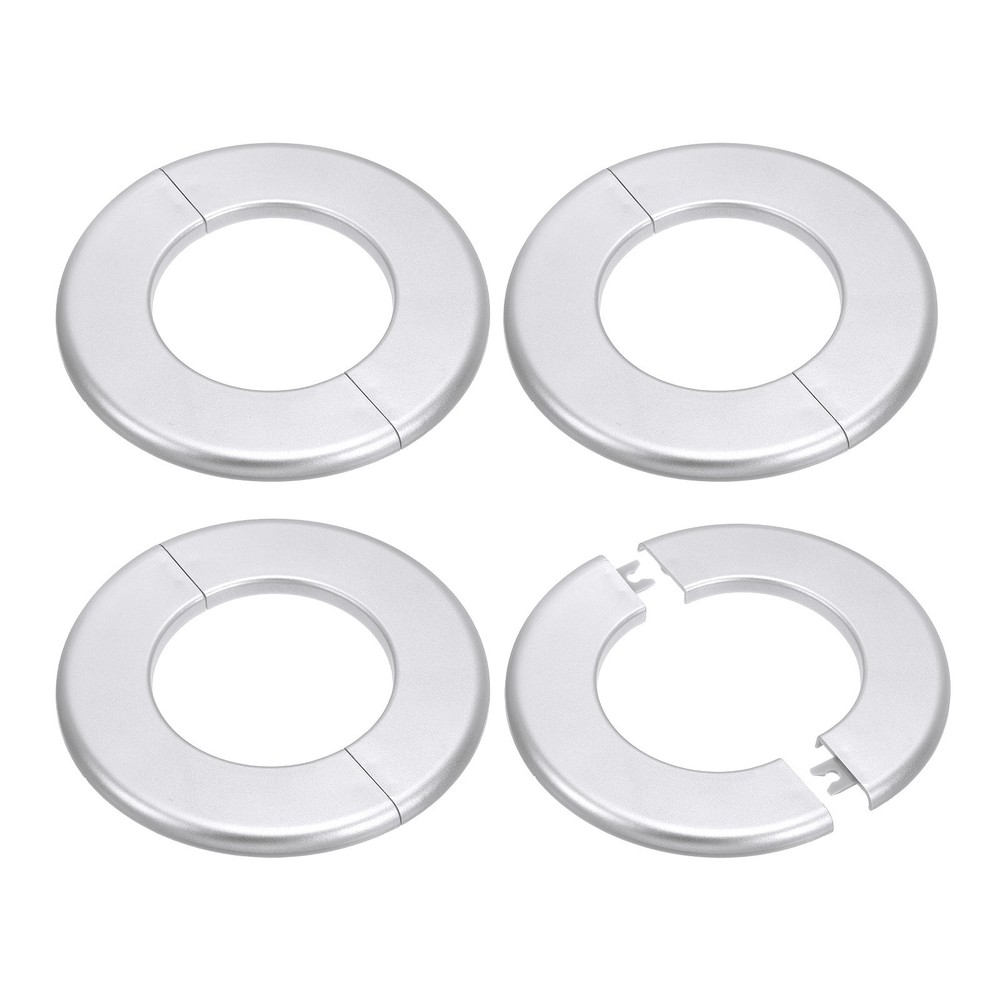 4 pieces for flanges silver tube cover 78mm