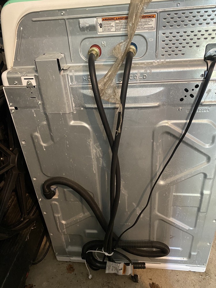 electric washer and dryer set used