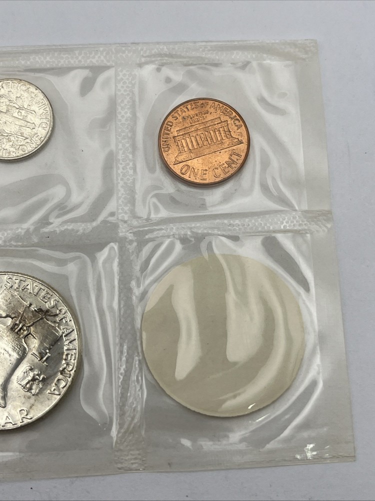 1963 US Silver Mint Sets Both P &D With Envelope