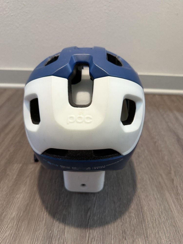 POC Axion Spin Helmet Blue/White M-L