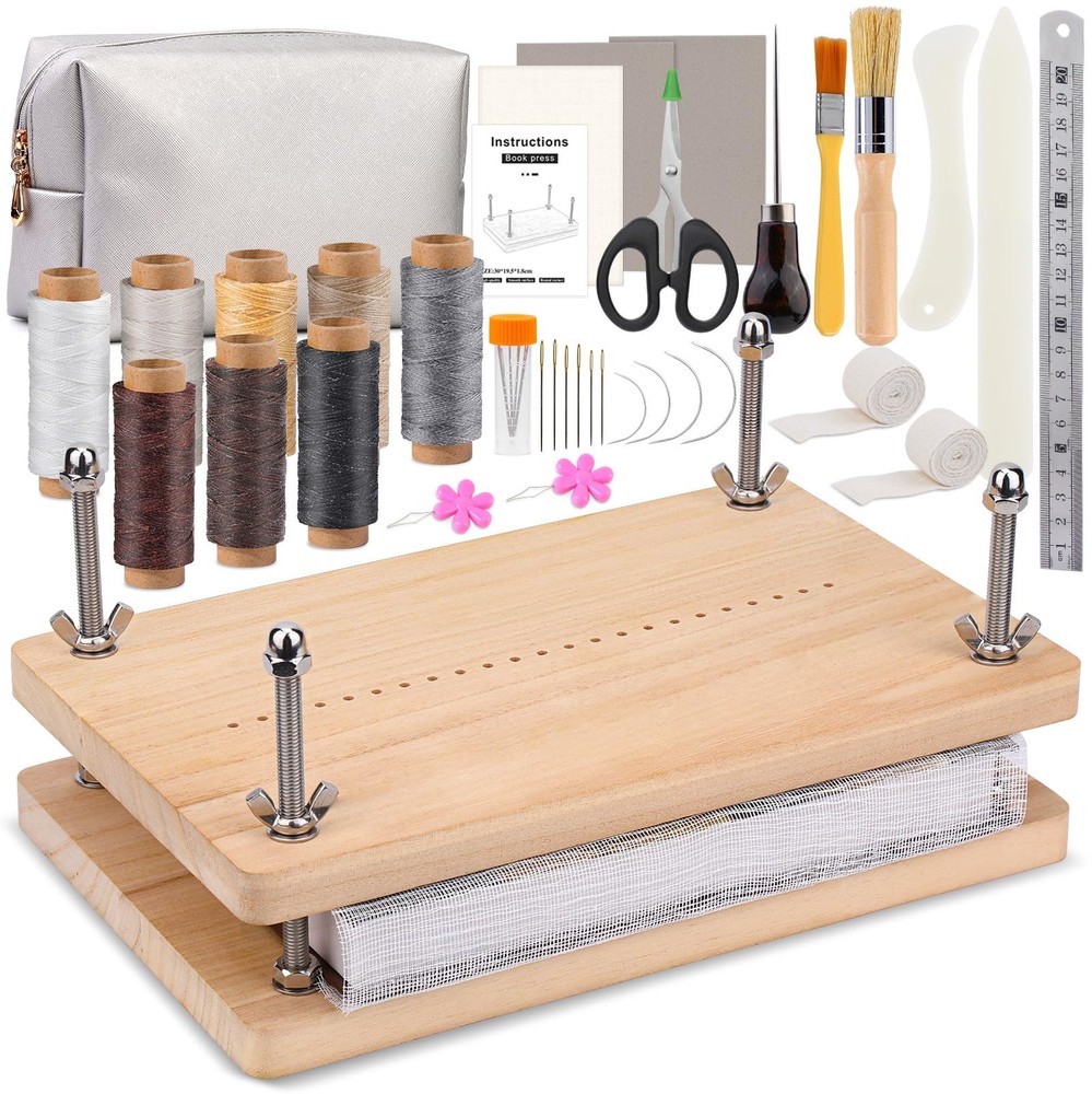 Book Binding Kit Book Press Tools Bookbinding Set