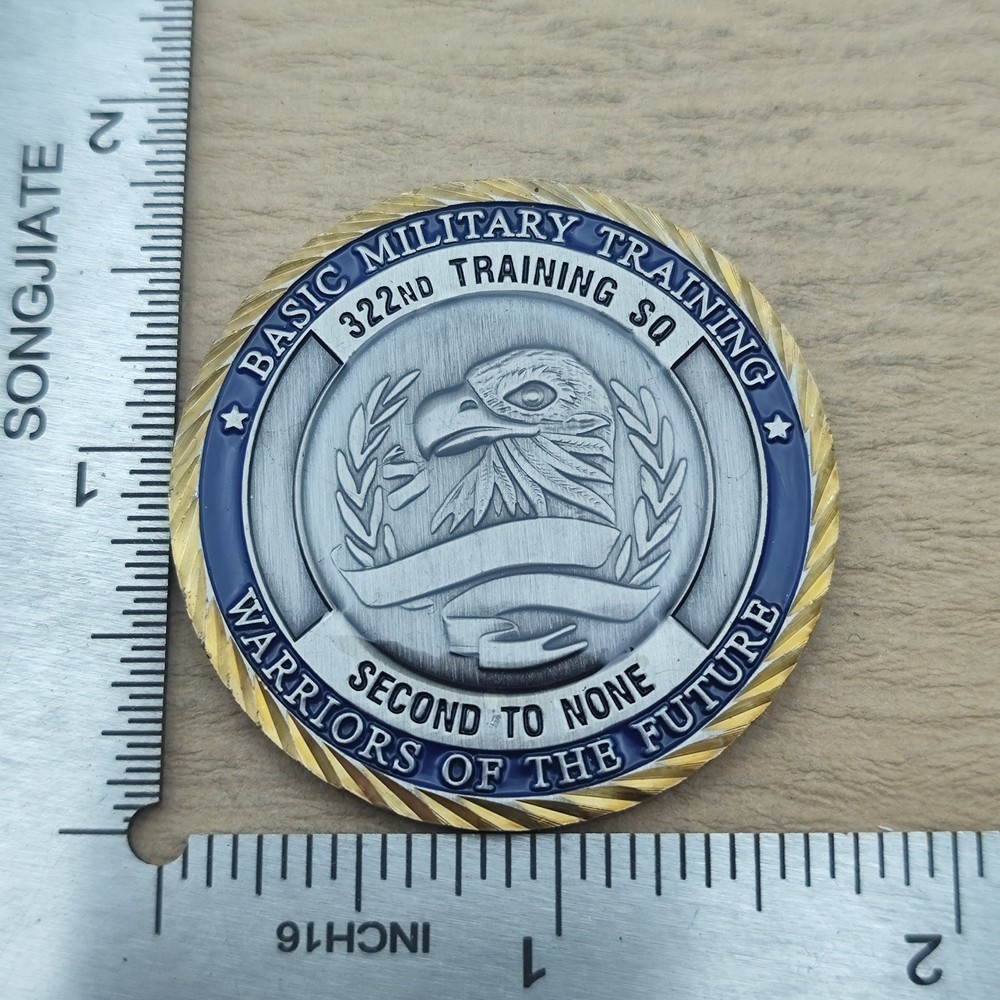 USAF 322nd Training Sq Challenge Coin