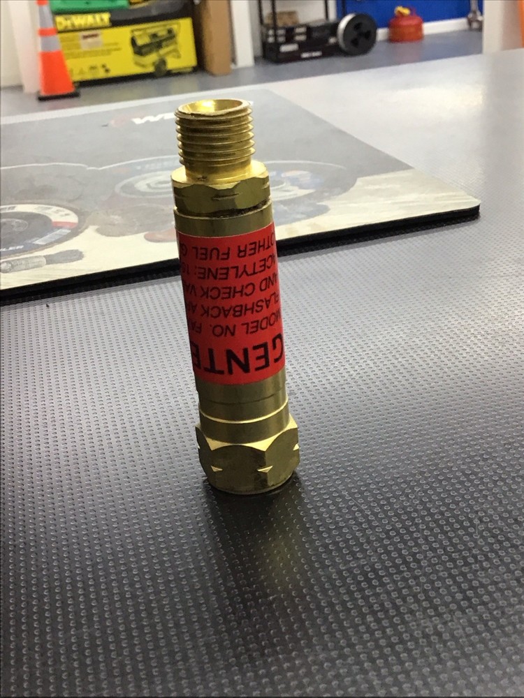 Gentec Flashback Arrestor, Flashback Arrestor Regulator Bushing Adapter, FA7RF