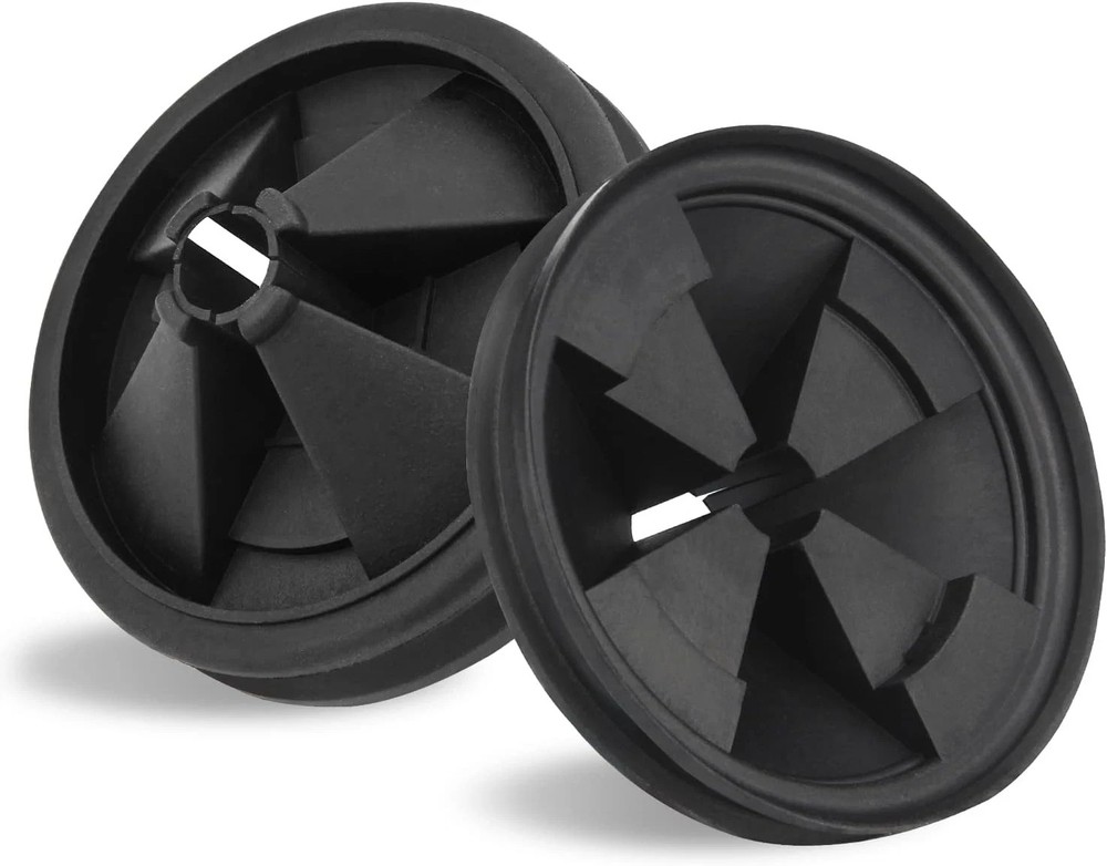 Garbage Disposal Splash Guards, 3 3/8" EPDM Rubber Drain Insert for Insinkerator