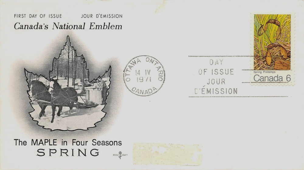 CANADA   FIRST DAY   COVER,       ( inventory # Z426 )