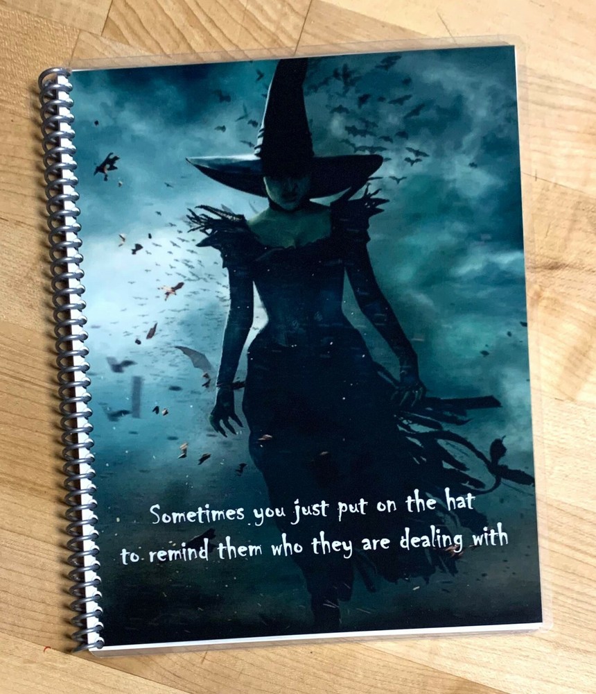 Sketch Book Journal - Oz Inspired Put on your Witch Hat~