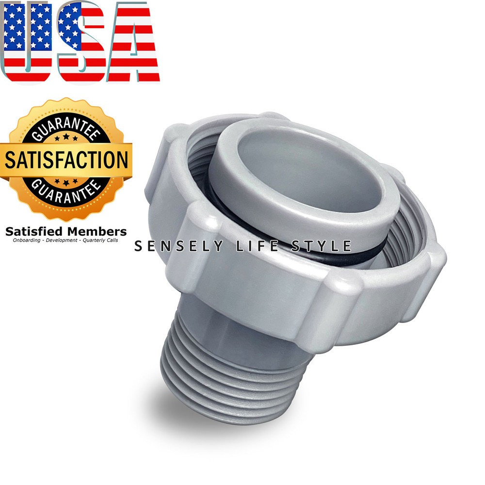 Swimming Pool Drain Fitting US Replacement Compatible with Coleman Pools Connect
