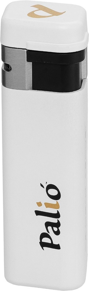 Palio Triple Torch Lighter, Triple Jet Flame Power, White