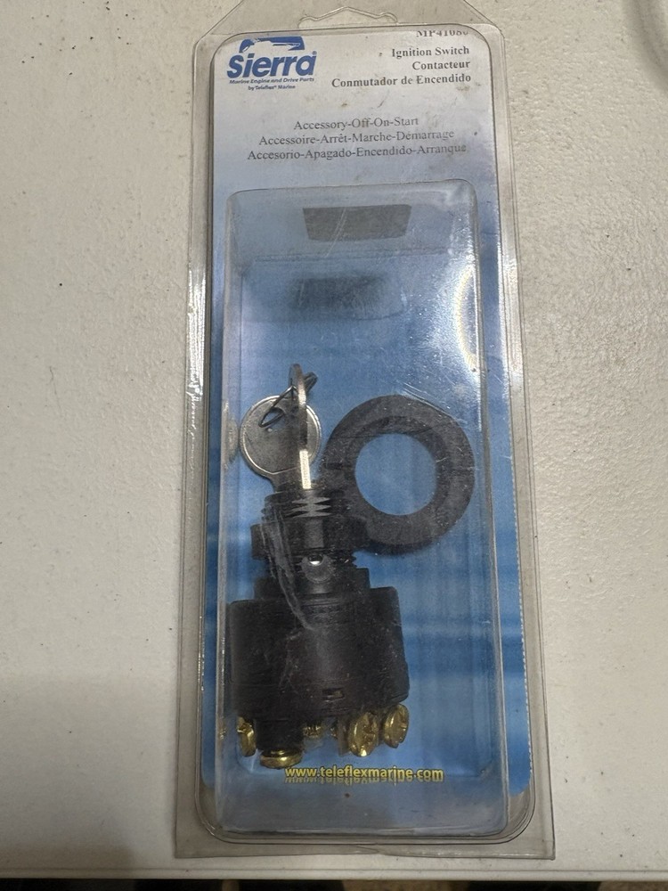Sierra MP41080 Marine Ignition Switch 4 Pos Mag