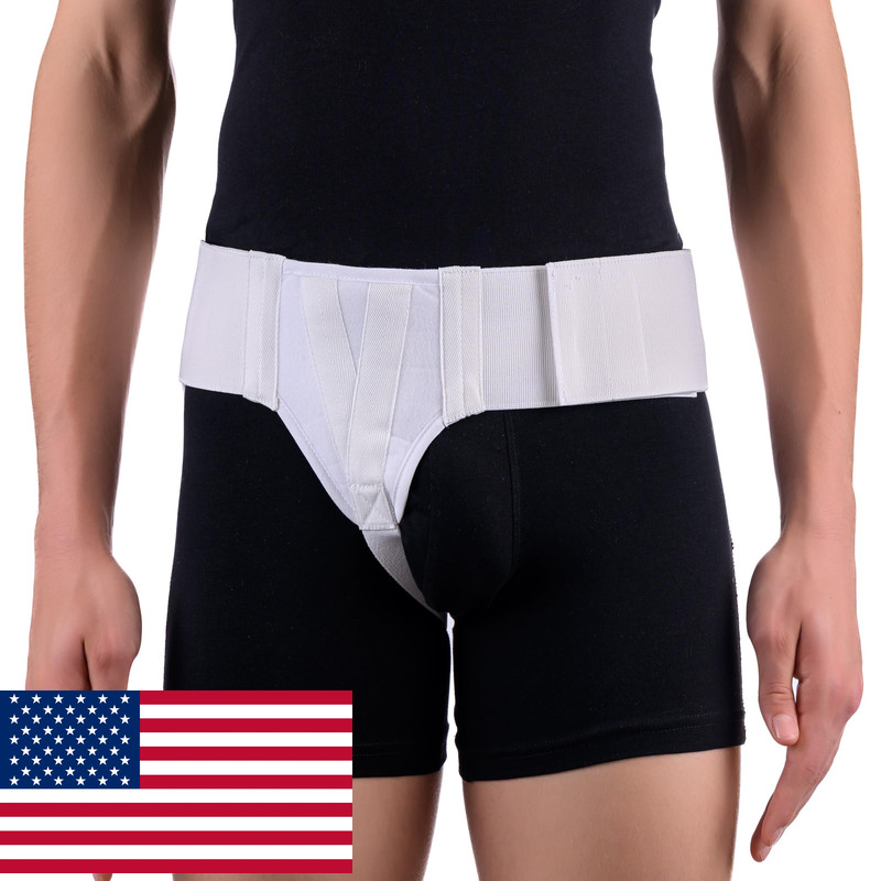 Flexamed Right Side Inguinal Groin Hernia Truss Compression Pad - Medium