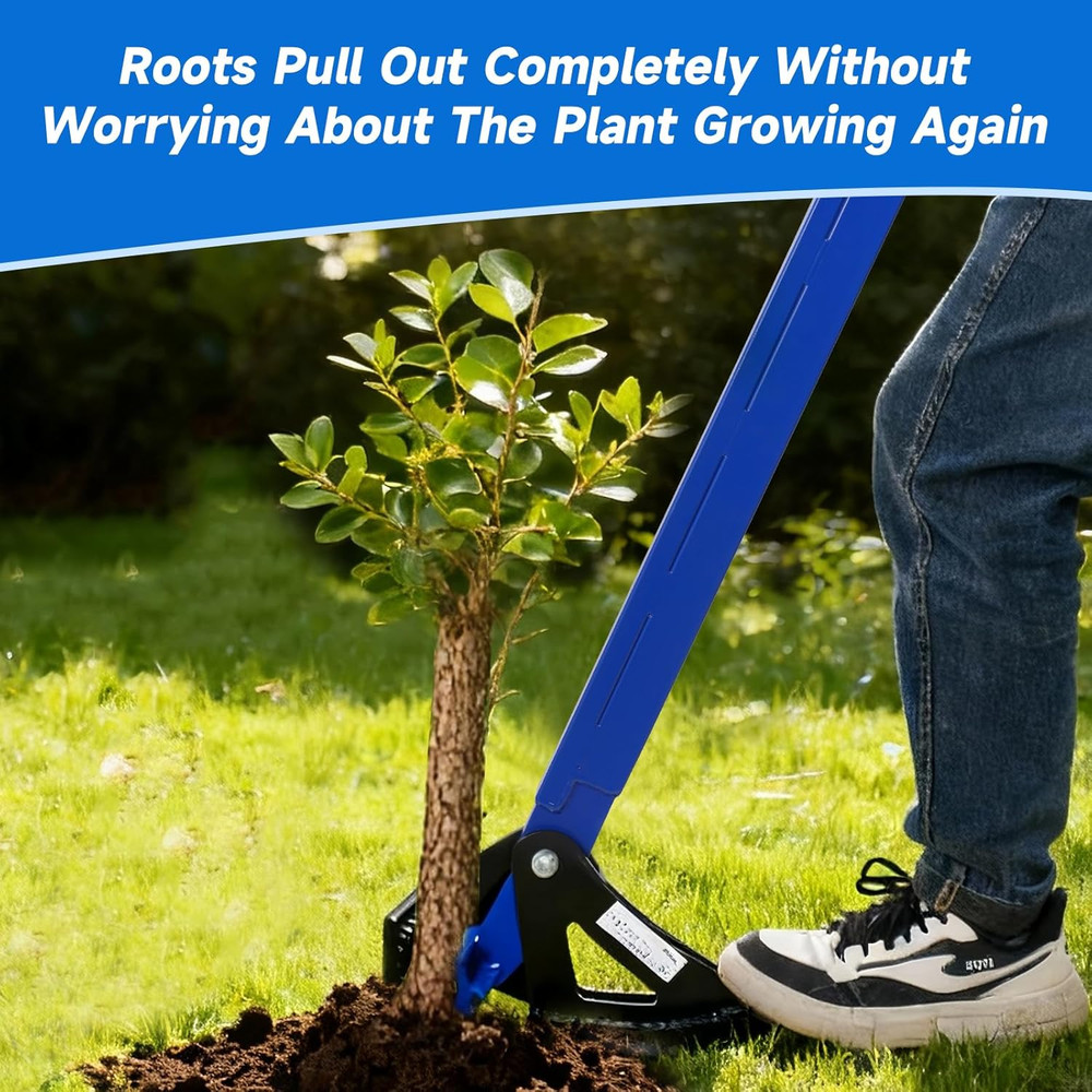 Sapling Puller Tool - Heavy Duty Tree Root Puller for ¼ to 2" Woody Stems | Full