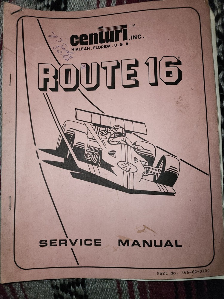 Route 16 Manual Arcade Centuri
