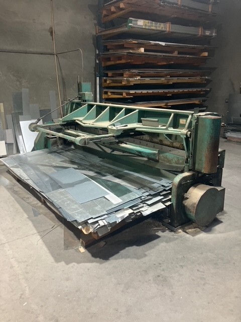 wysong mechanical squaring shear model 1014