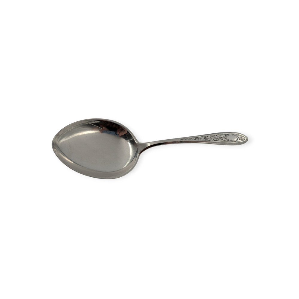 Casserole Serving Spoon - Victory by Alvin Silverplate Flatware Silverware 9"
