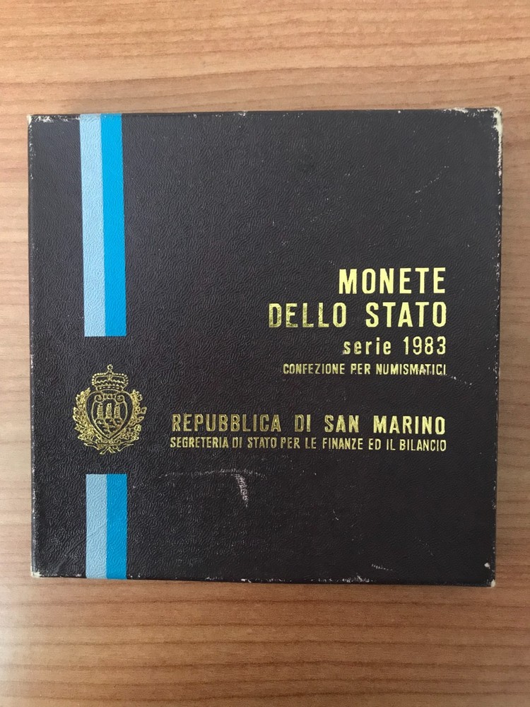 SAN MARINO DIVISIONAL 1983 BOX FDC 9 Commemorative Values for Numismatics