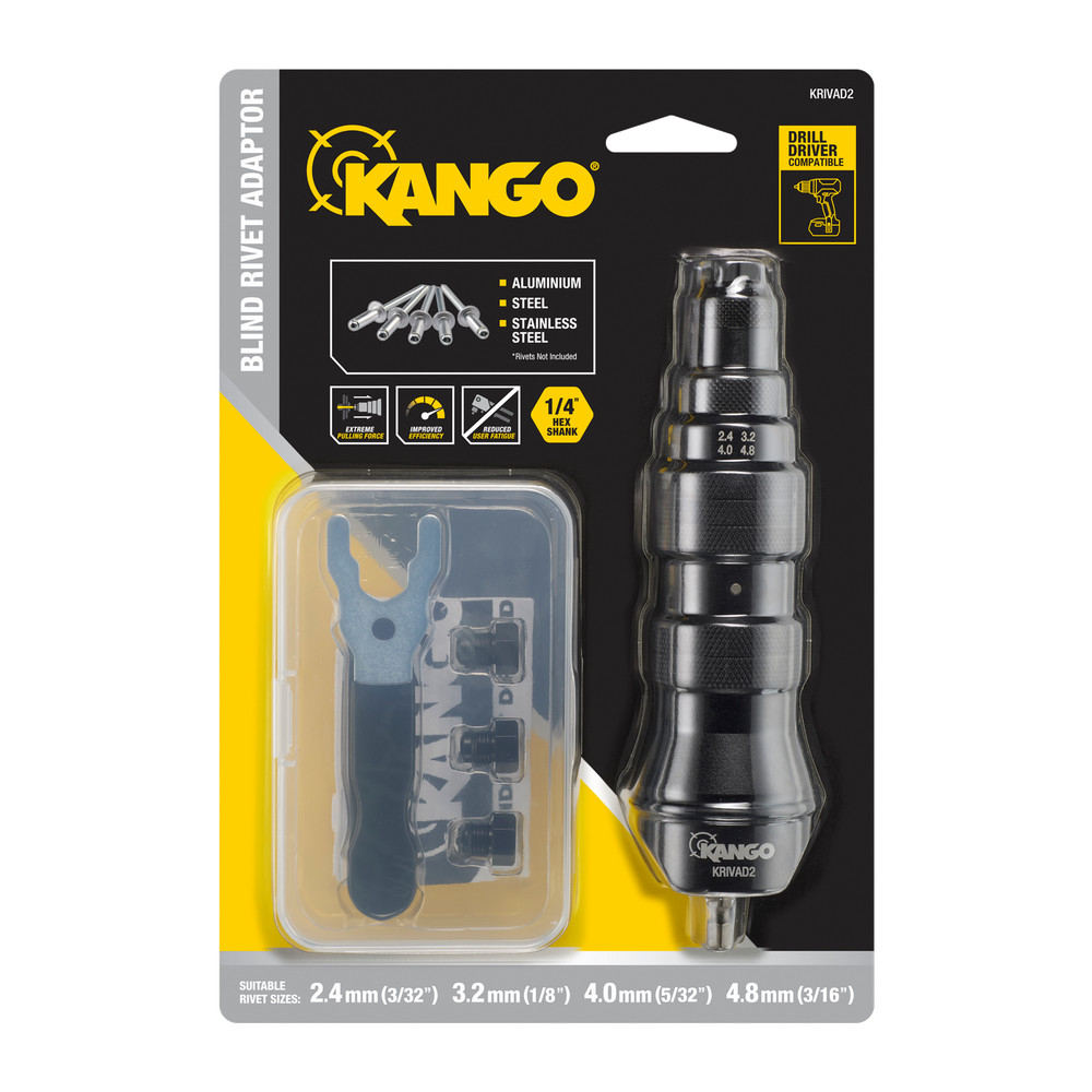 Kango Blind / Pop Rivet Drill Adaptor
