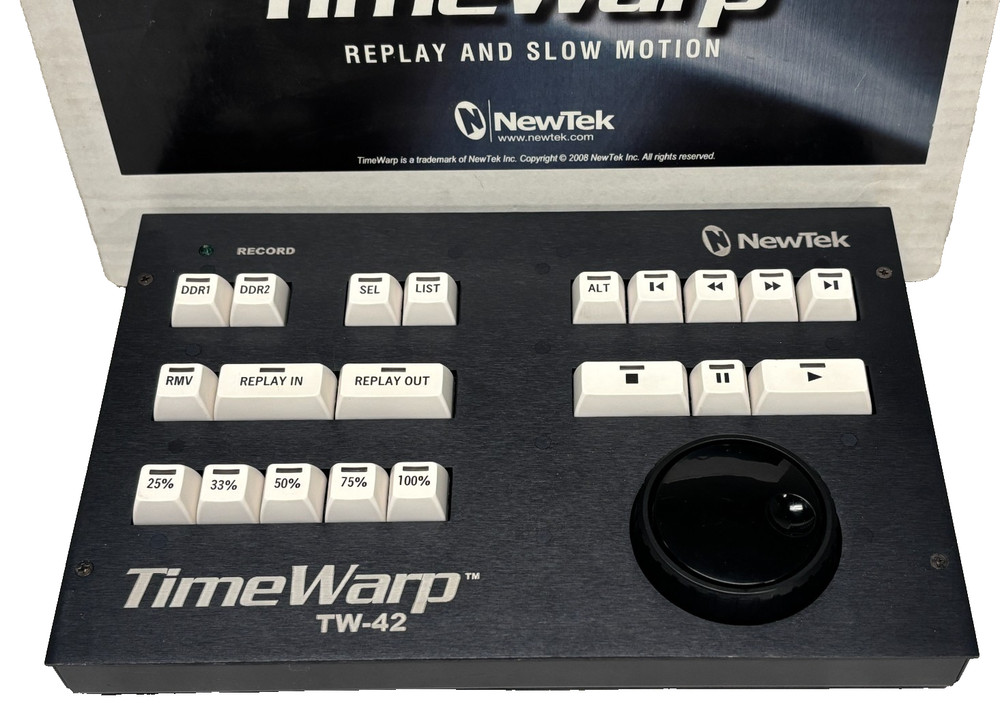 NewTek TW-42, TimeWarp Replay ans Slow Motion Controller - PreOwned