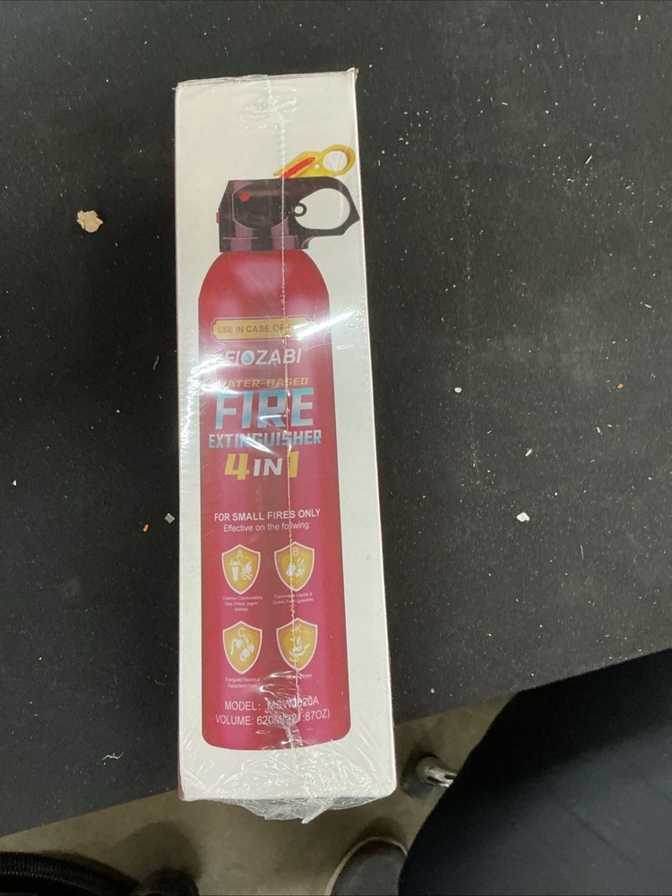 Fiozabi 4 in 1 Water Based Portable Fire Extinguisher Spray