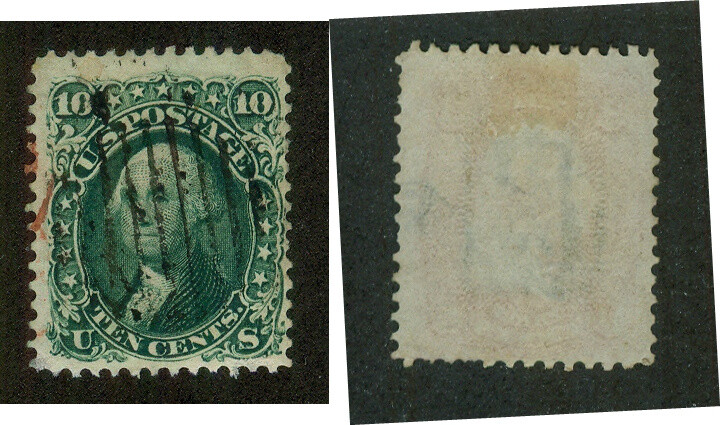 U.S. -  68 - Fine/Very Fine (red transit cancel) - Used