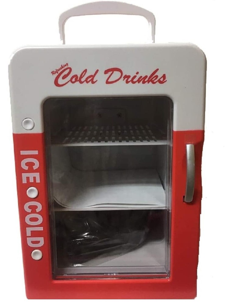 Refreshing Ice Cold Drinks Mini Refrigerator