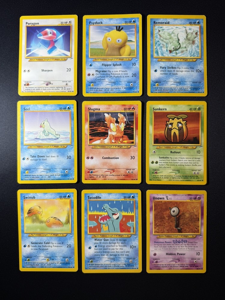 NM Neo Destiny Complete Common Uncommon Non Holo Set
