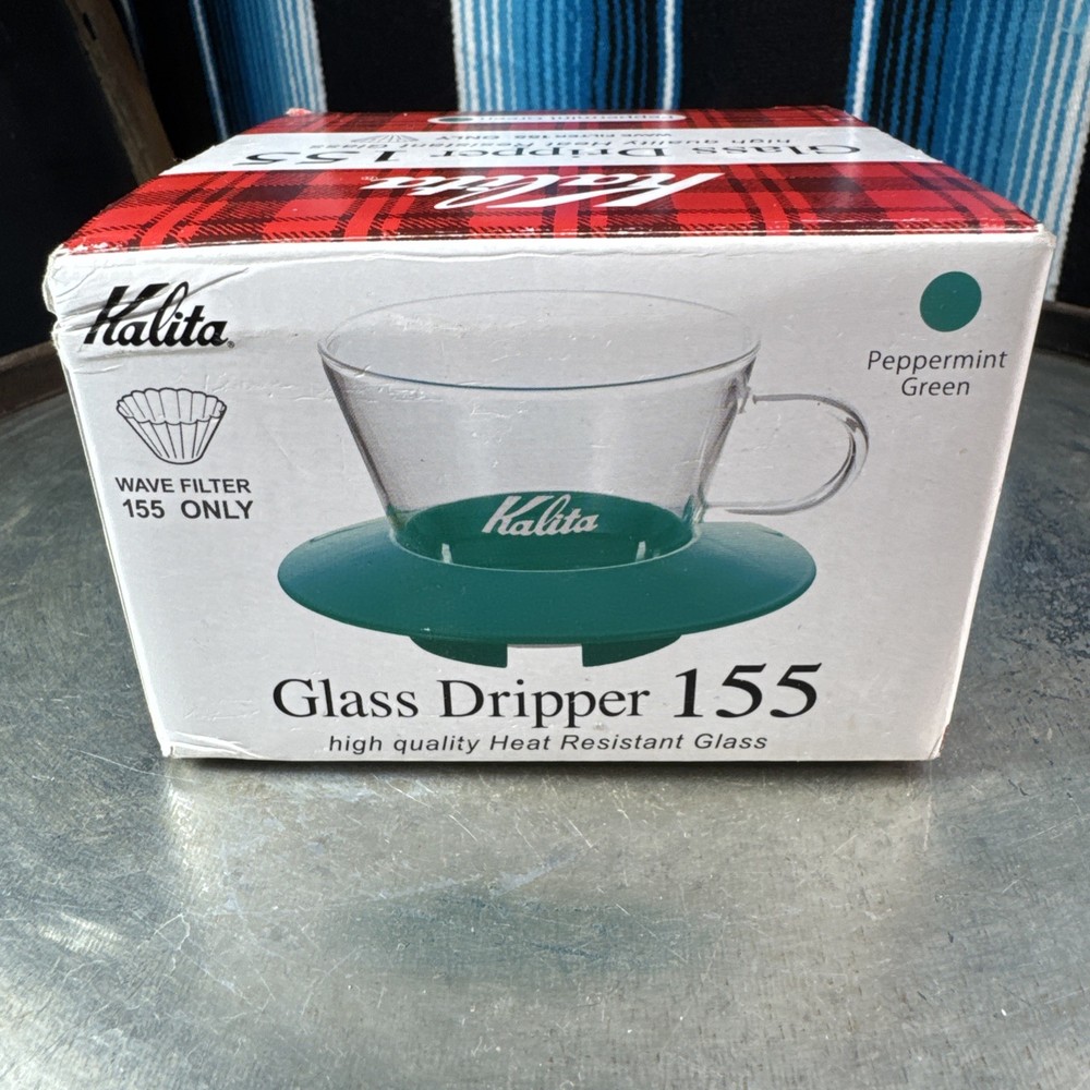 Wave Pour over Coffee Dripper, Size 155, Makes 8oz, Single Cup Maker