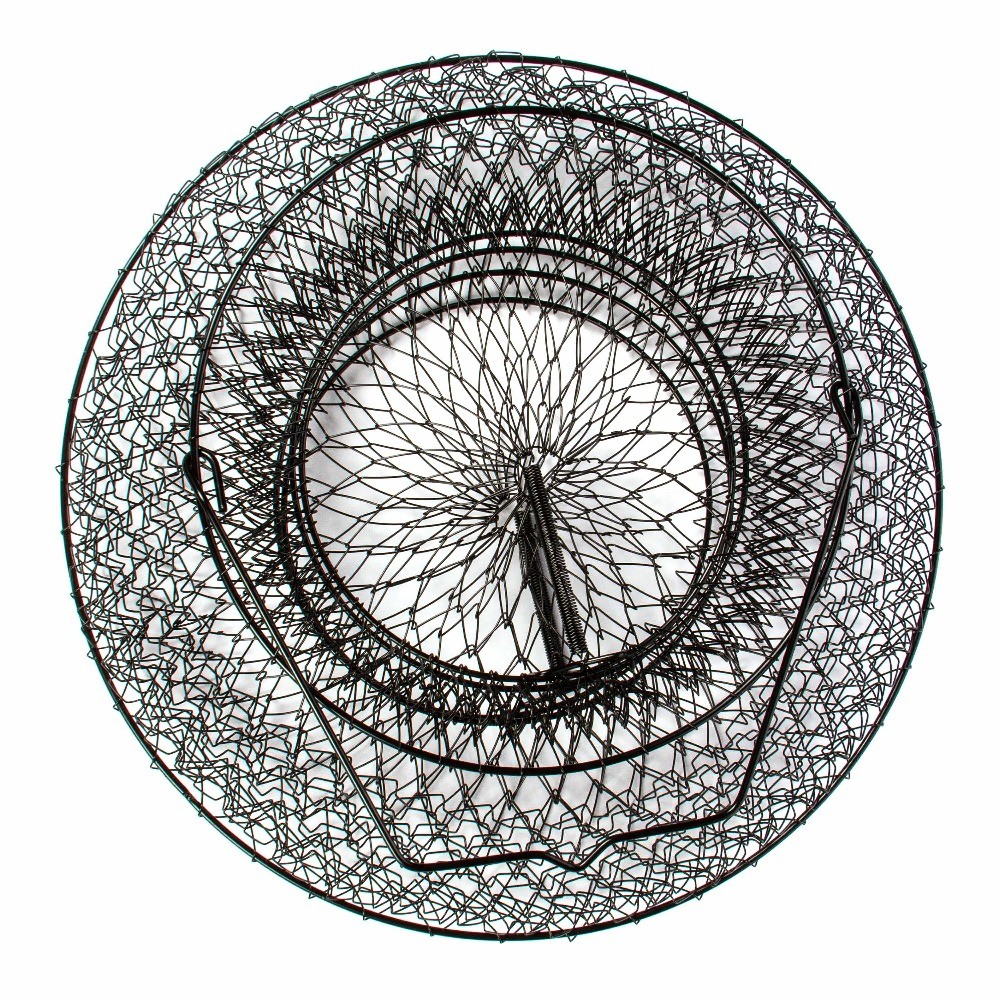 (2 pack) 13" Collapsible Fish Basket