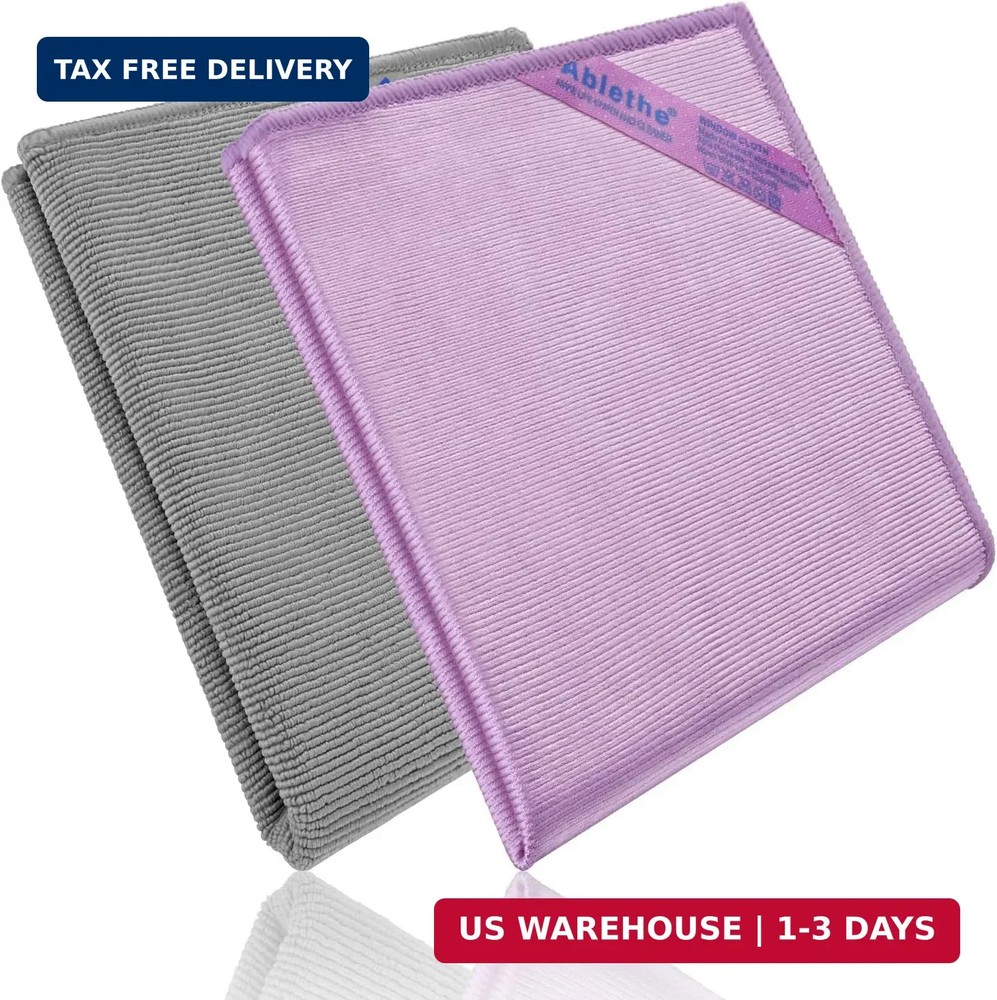 Ablethe Window Cleaning Cloth & Enviro Cloth Basic Package - Streak Free Cleanin