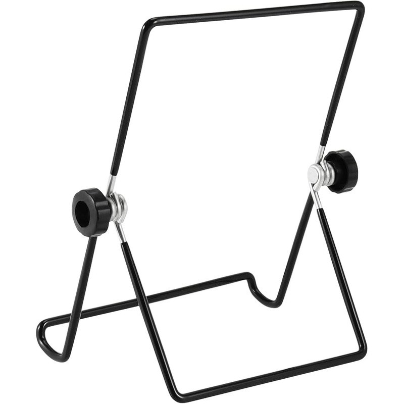 Adjustable Metal Display Stand Portable Tablet Holder Multi-Function Book Frame