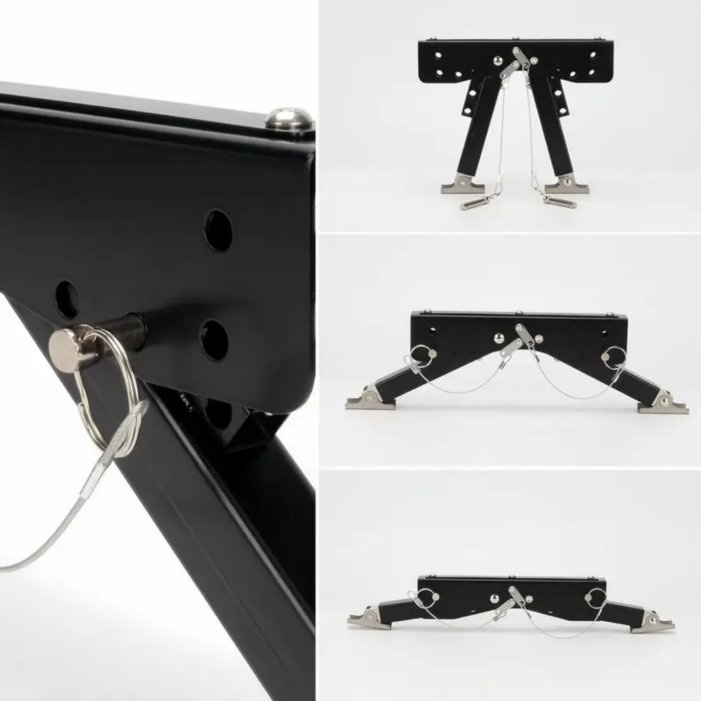 RV Step Stabilizer for Camper Steps RV Step Support stabilizer Stair Black US