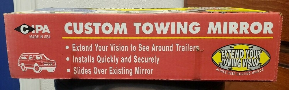 Cipa Mirrors 10401 Driver Side Towing Mirror