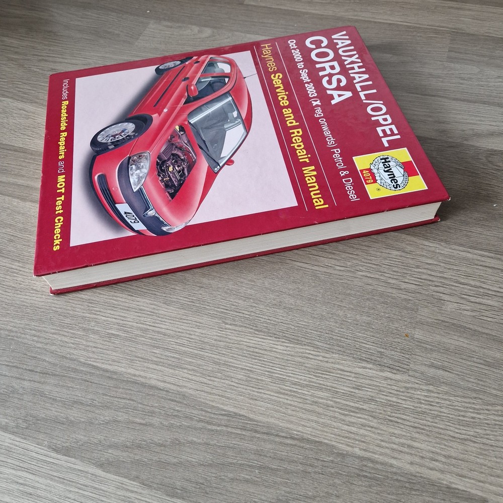 VAUXHALL/OPEL CORSA 00-03 HAYNES WORKSHOP MANUAL