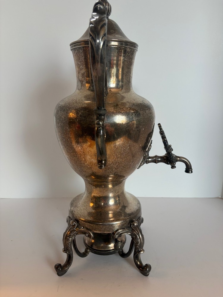 Sheridan Silver Company Silver on Copper Beverage Urn