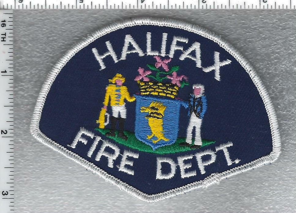 Halifax Fire Department (Nova Scotia, Canada) Shoulder Patch