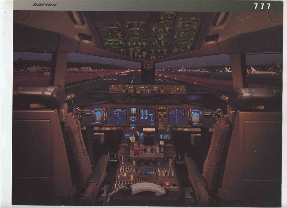 Boeing 777 Principal Characteristics & More Effective & Efficient Flight Deck