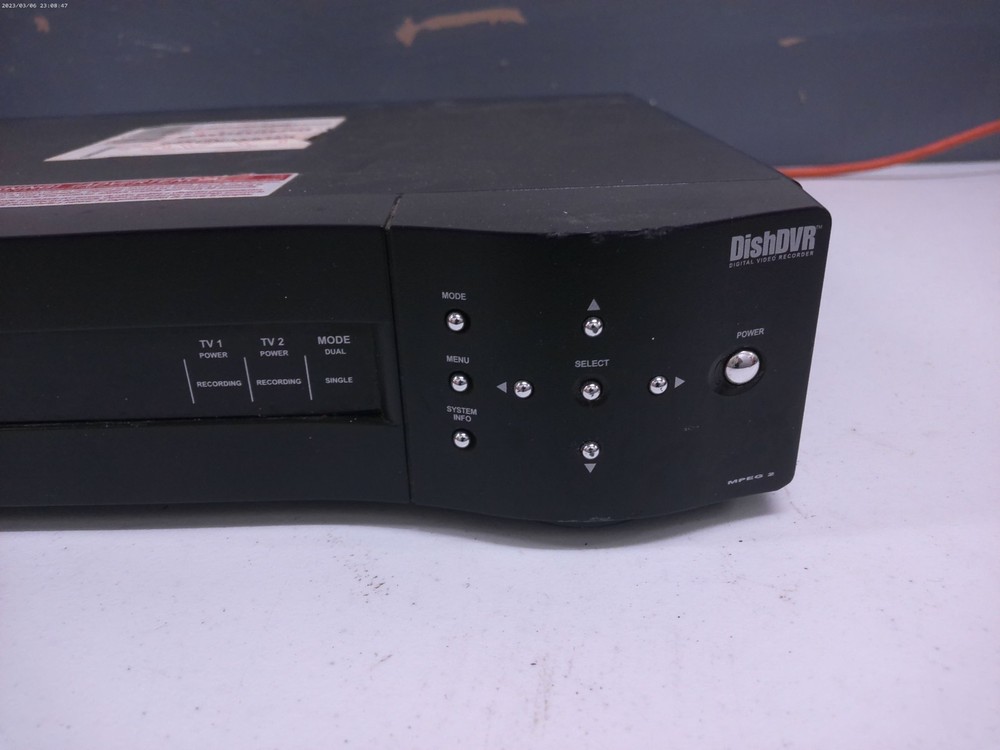 Dish Network DVR 512 Satellite Receiver - Tested, Working, No Remote