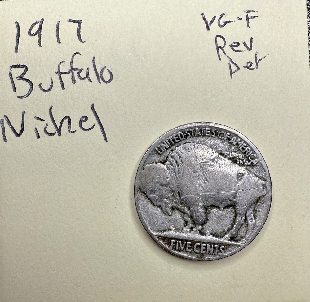 1917 Buffalo Nickel • Budget Example • Read Notes