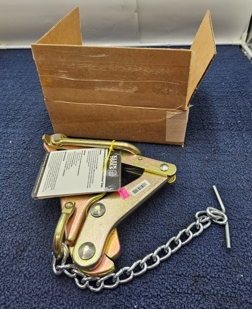 KLEIN TOOLS 1659-5AT Chicago® Grip Type B Strand Puller .20" to .37" Dia Range