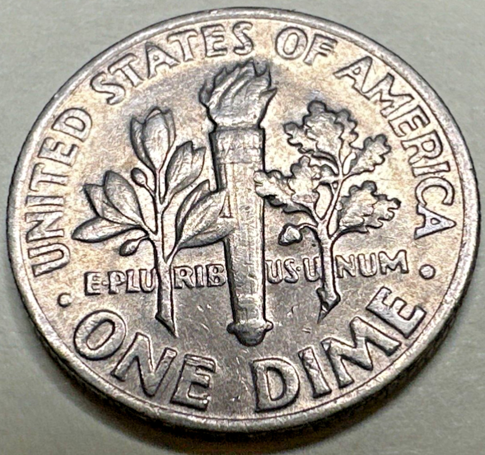1977 Roosevelt Dime nice 10C 8676N
