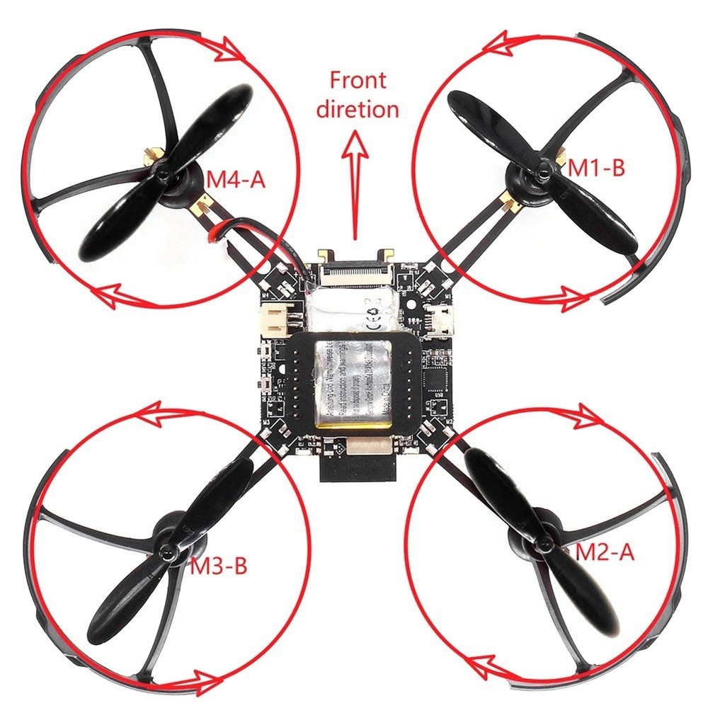 ESP32 Flight Control Open Source Quadcopter ESP-Drone Drone Model Wifi6222