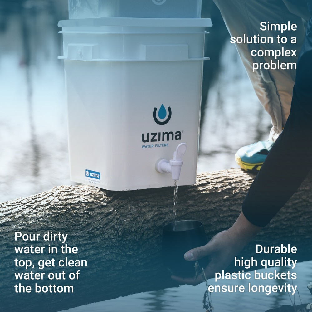 Uzima UZ-2 camping water filter portable travel drinking water filter system