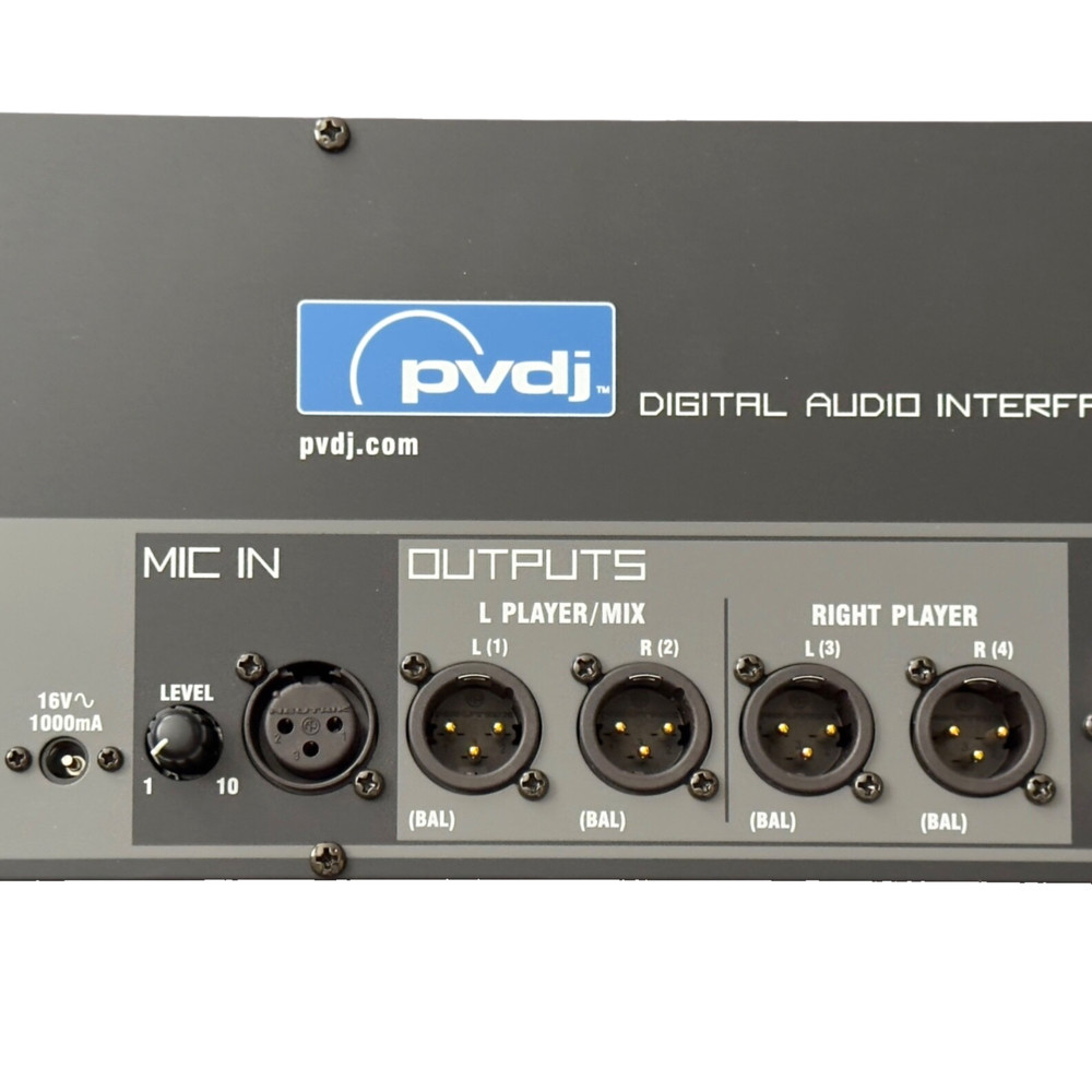 Peavey PVDJ DAI Digital Audio Interface NOS Open Box Complete