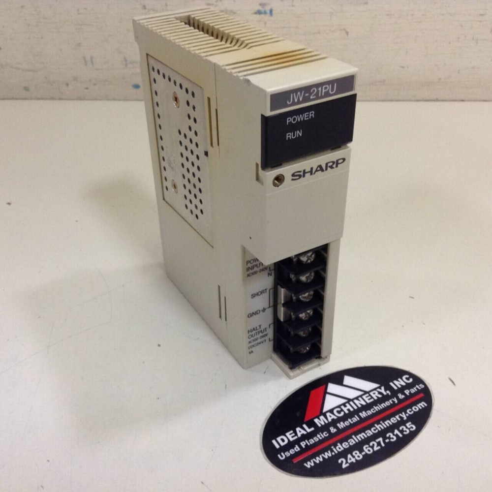 SHARP Power Supply Module JW-21PU Used #83579