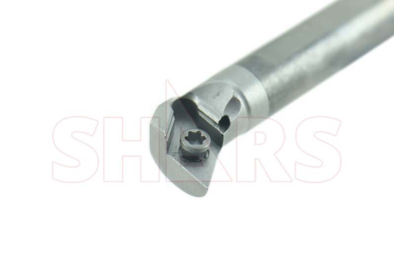 SHARS 5/16" RH SDUCR Coolant Through Indexable Solid Carbide Boring Bar DCMT S]