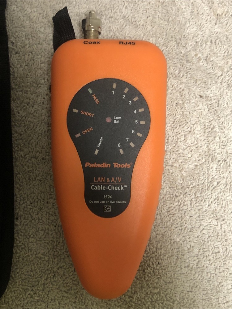 Paladin Tools 1573 Tone & Probe Plus Cable Check